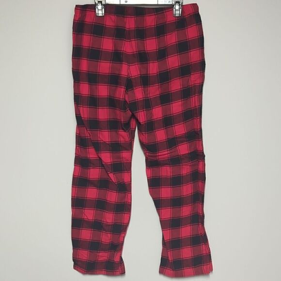 Gap Red and Black Buffalo Check Plaid Pajamas Pants - Picture 4 of 5
